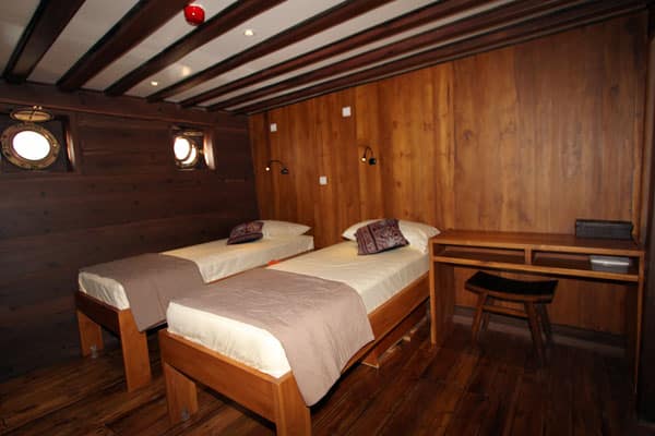 Single Cabin Lower Deck Amira Liveaboard Indonesia