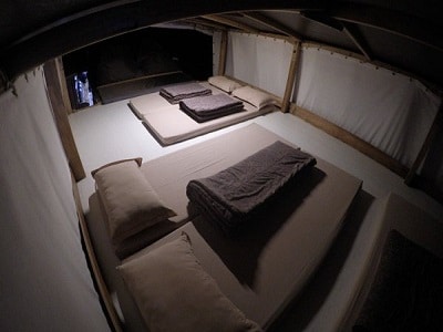 Deck Sleeping Area - Mimic Liveaboard Komodo Indonesia - Liveaboard Indonesia